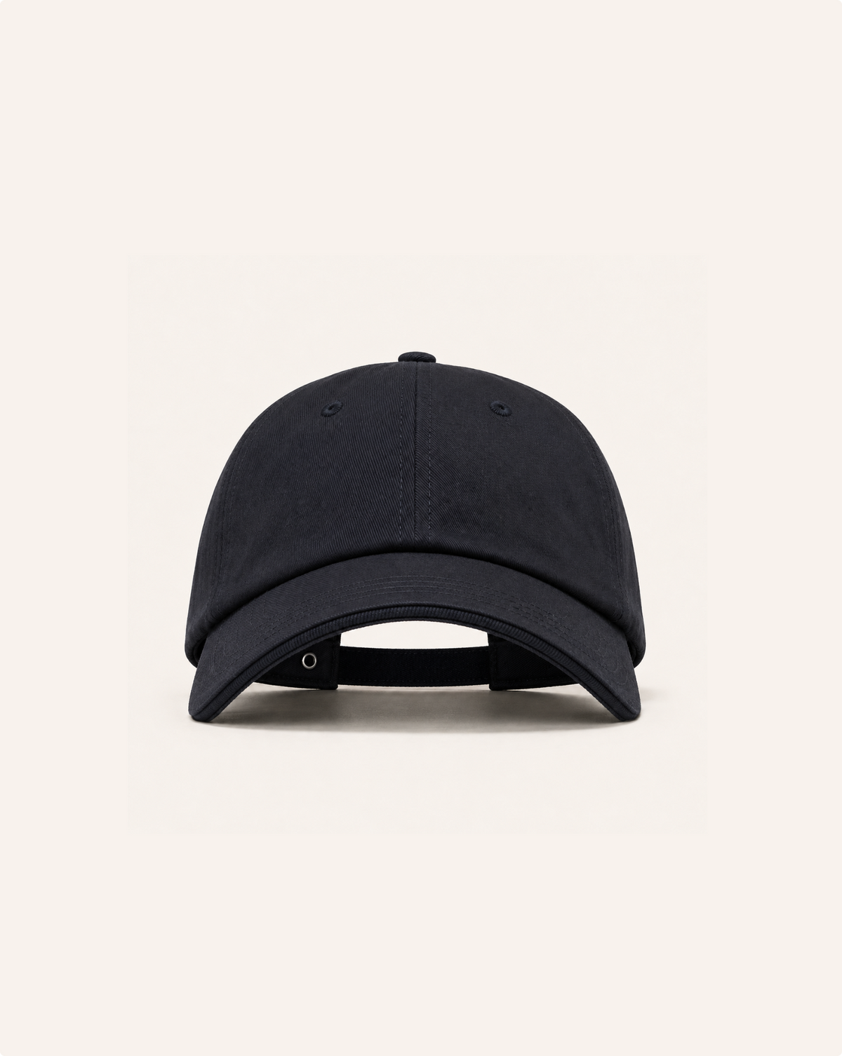 Premium Baseball Cap Modell 605 blau Vorderansicht