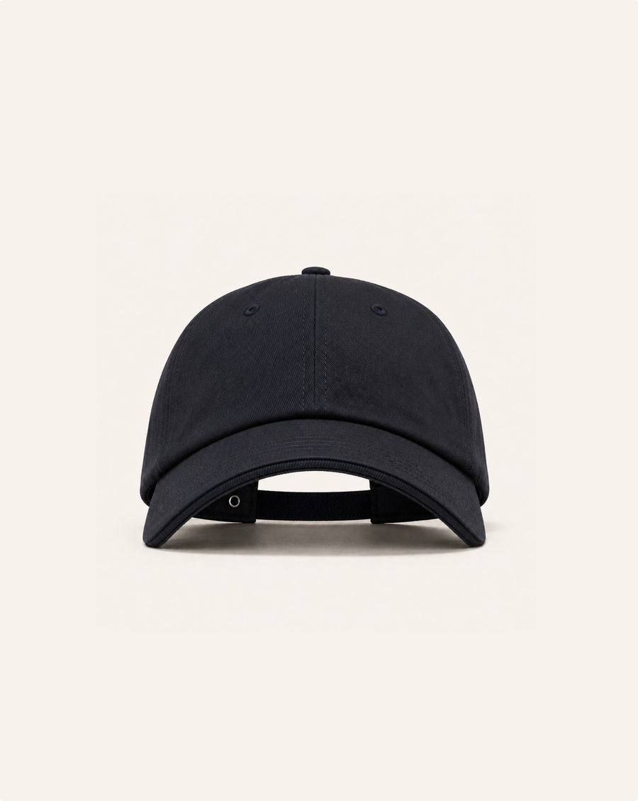 Premium Baseball Cap Modell 605 blau Vorderansicht